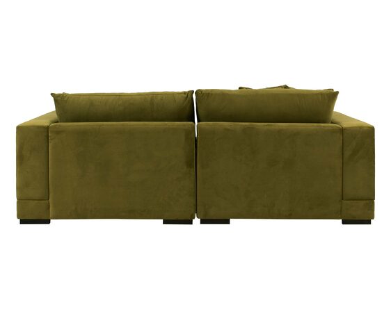 sofá seccional izquierdo nubo felpa soft velvet sofá seccional izquierdo nubo felpa soft velvet