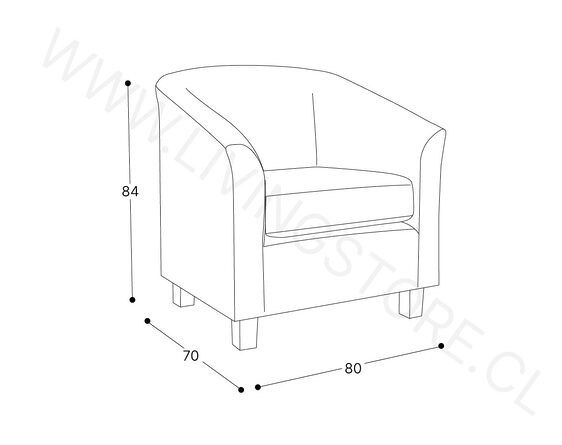 trazo poltrona annie