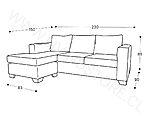 trazo sofa 3 cuerpos monaco intercambiable