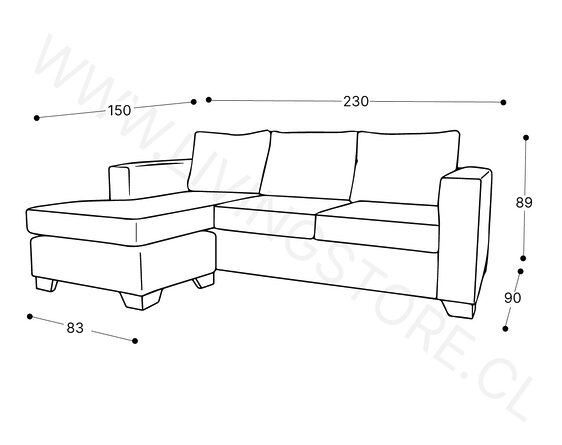 trazo sofa 3 cuerpos monaco intercambiable trazo sofa 3 cuerpos monaco intercambiable
