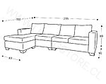 trazo sofa monaco 4 cuerpos intercambiable