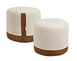 pouf cilindro yd230 y cuero bonded 70 whisky frentes