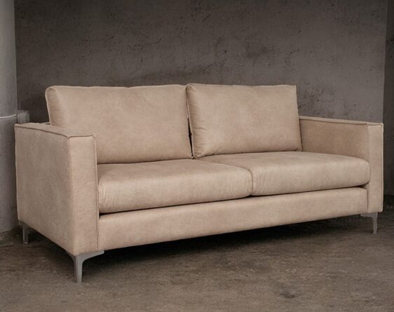 sofá 3 cuerpos new forest cuero bonded 70%