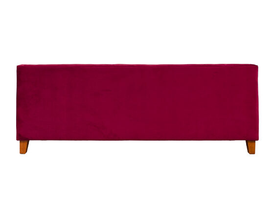 sofá 3 cuerpos verona capitoné felpa velluti