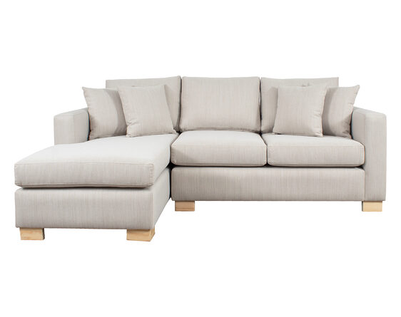 sofá seccional izquierdo bruna funda desmontable soro