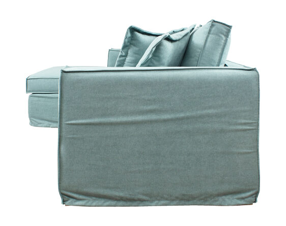 sofá seccional izquierdo bruna funda desmontable soro