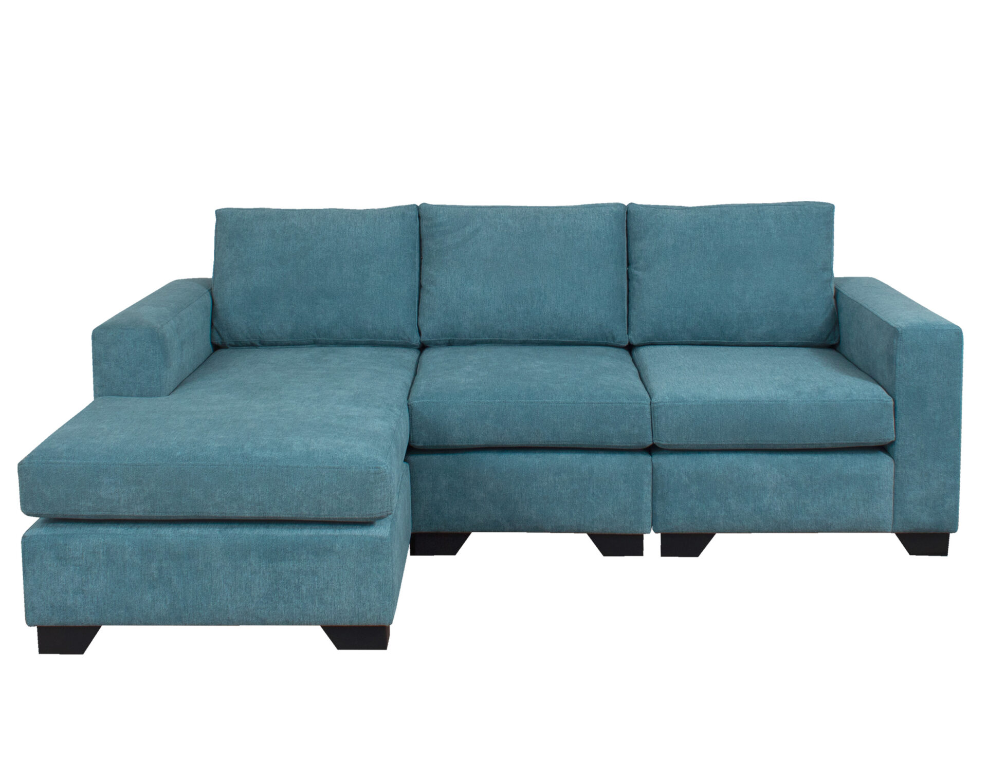 sofa modular 3 cuerpos intercambiable finesse royal frente
