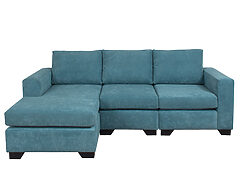 sofa modular 3 cuerpos intercambiable finesse royal frente