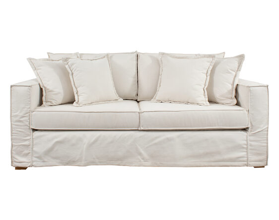 sofa bruna funda soro crudo y base kal ivory frente