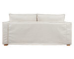sofa bruna funda soro crudo y base kal ivory trasera