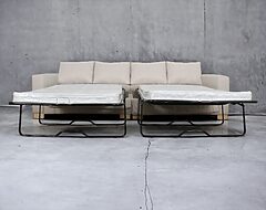 sofá cama 4 cuerpos doble colchón 1.5 plazas urban wr protect