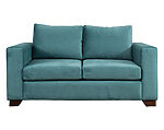 sofa monaco 2 cuerpos felpa velluti turquesa frente