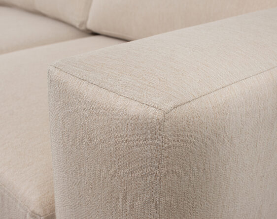 sofa monaco 3 cuerpos con funda soro base wr protect detalle