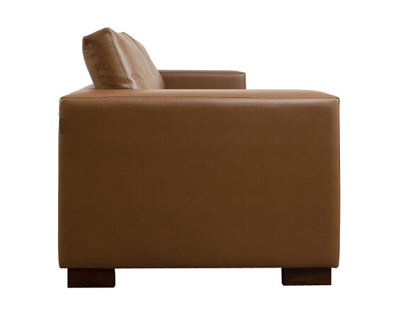 sofa thomas 3d cuero sintetico master best gold lateral