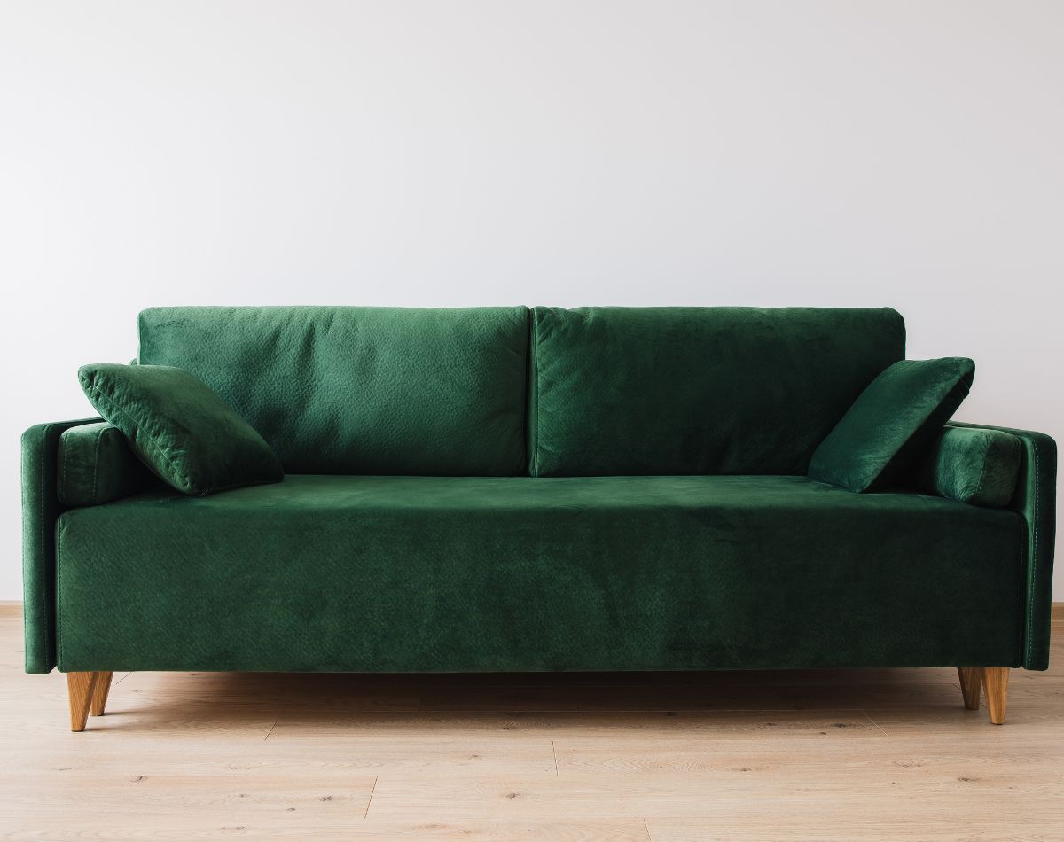 sofa verde