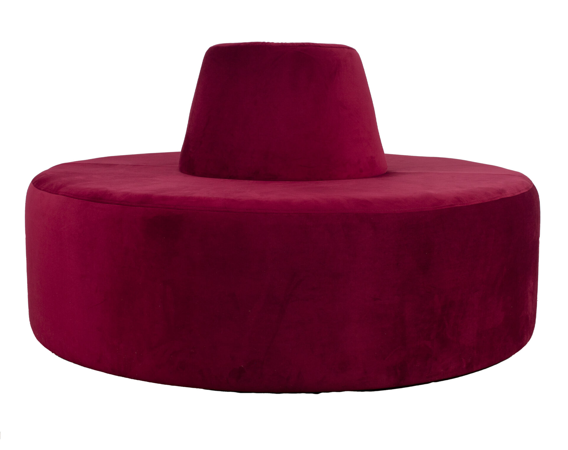 booth 360 felpa velluti burdeo frente 2