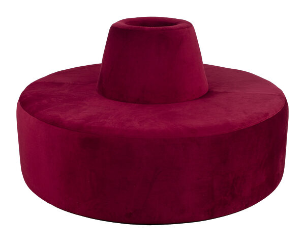 booth 360 felpa velluti burdeo frente