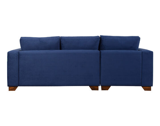 sofá seccional mónaco izquierdo felpa soft velvet sofá seccional mónaco izquierdo felpa soft velvet