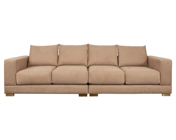 sofa 4 cuerpos tipo nubo dresde beige frente