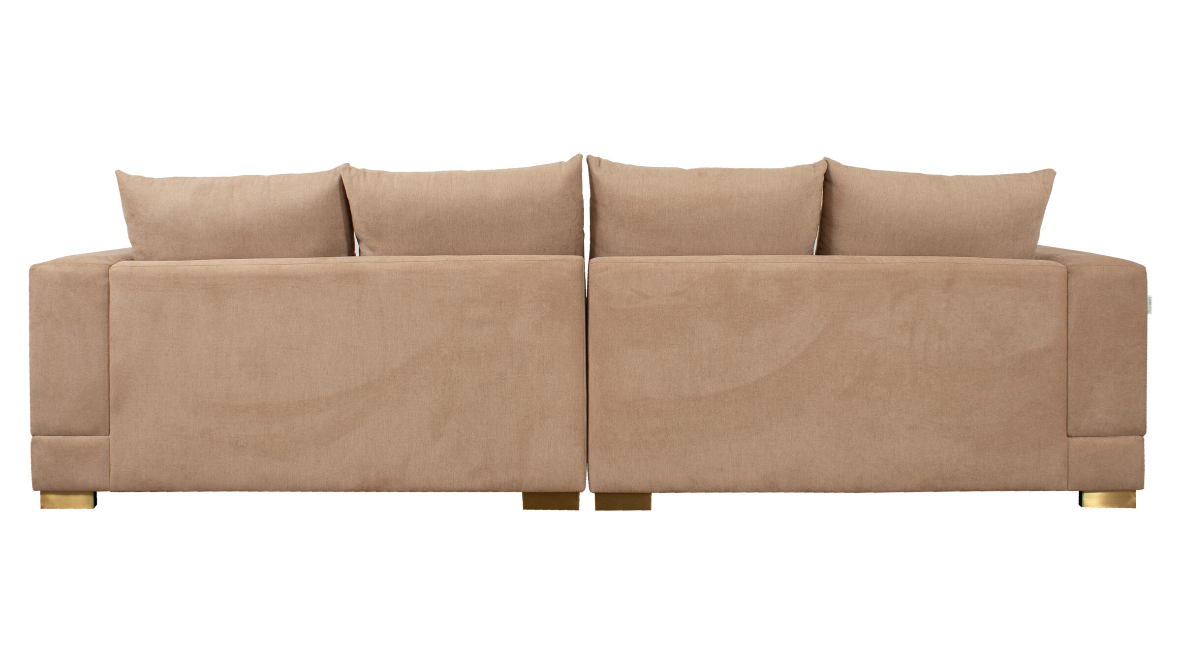 sofa 4 cuerpos tipo nubo dresde beige trasera