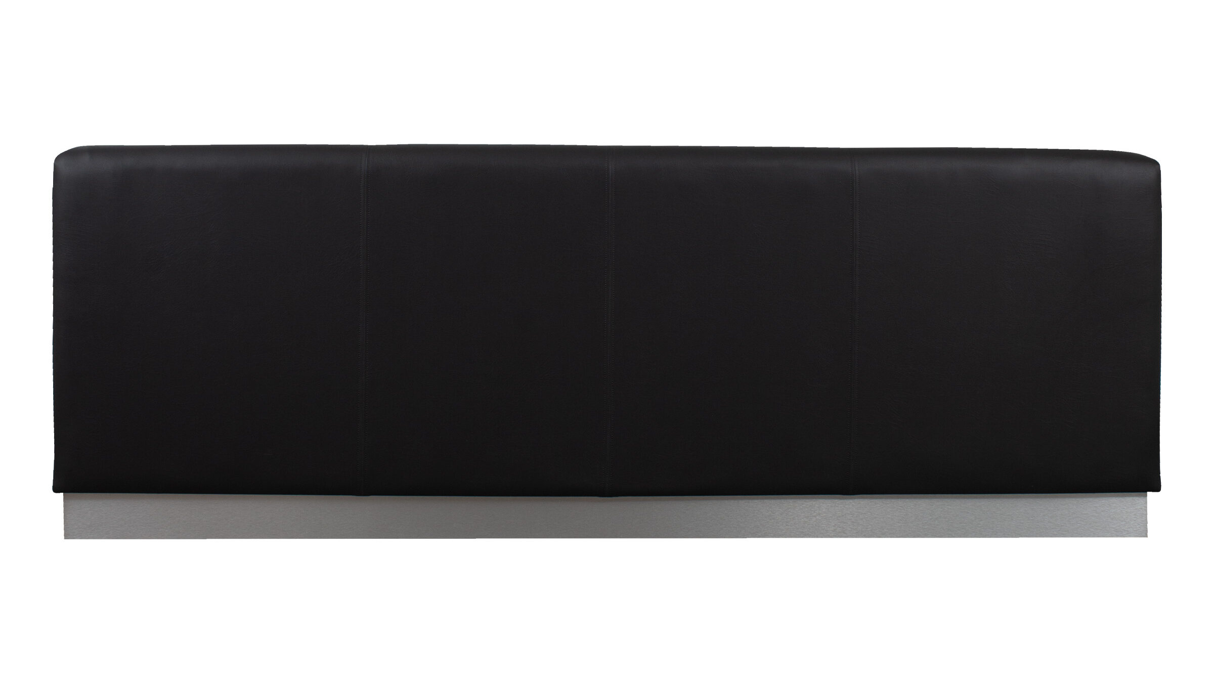 sofa asiento y respaldo incorporado cuero sintetico modularis y zocalo lamitech trasera