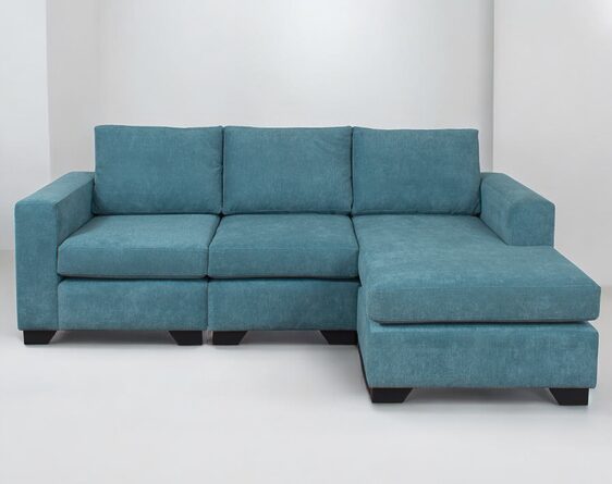 sofá 3 cuerpos modular mónaco chaise longue intercambiable finesse