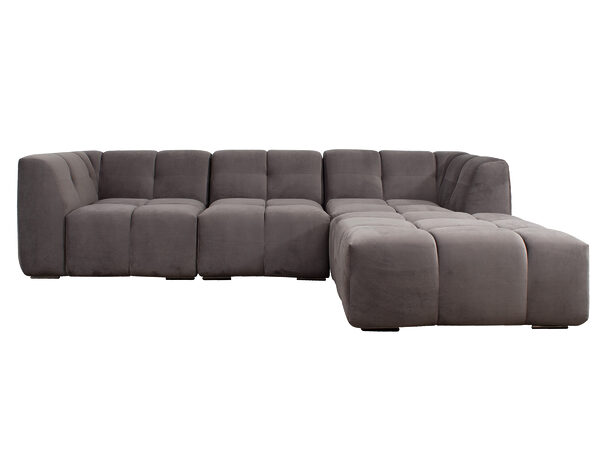 sofa modular capri felpa frente