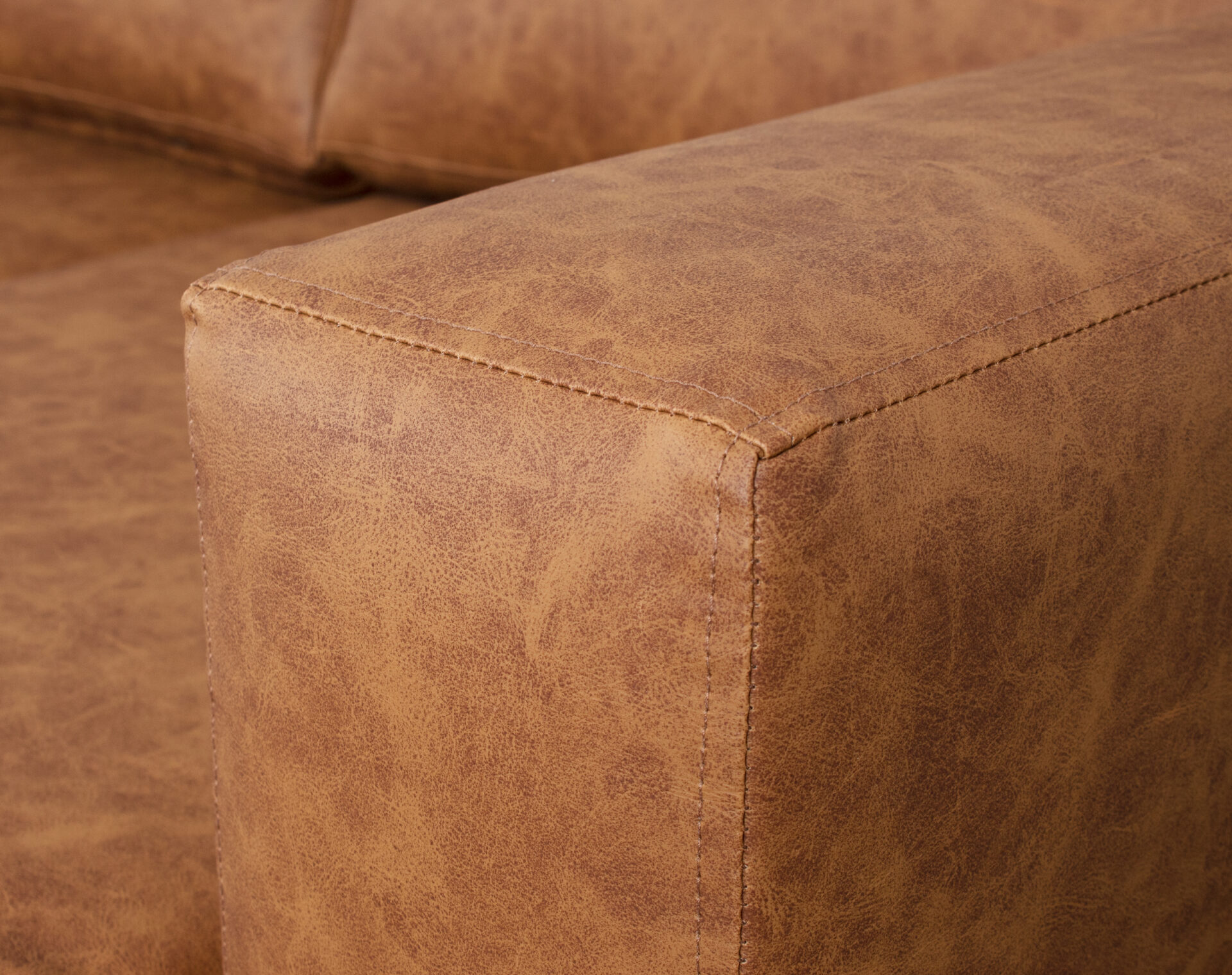 sofá seccional cama derecho 1,5 plazas urban cuero sintético terra pro