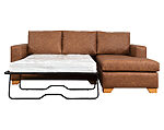 sofá seccional cama derecho 1,5 plazas urban cuero sintético terra pro