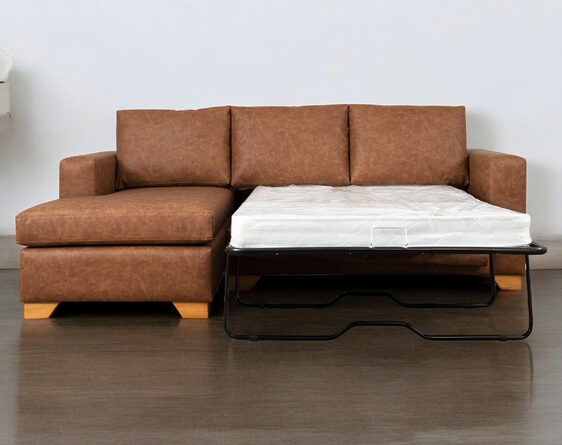 sofá seccional cama izquierdo 1,5 plazas urban cuero sintético terra pro sofá seccional cama izquierdo 1,5 plazas urban cuero sintético terra pro