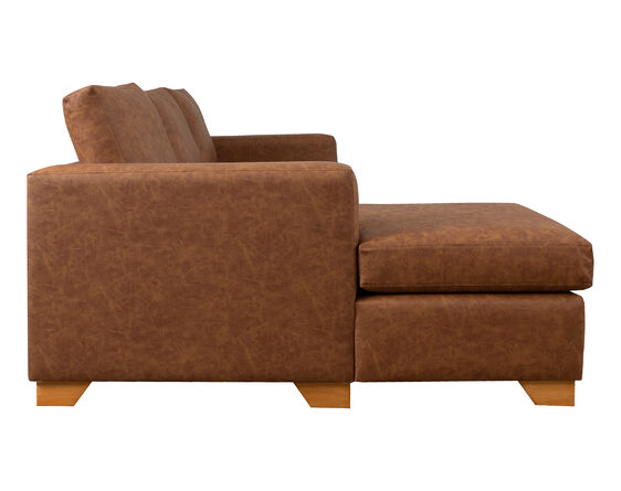 sofá seccional cama izquierdo 1,5 plazas urban cuero sintético terra pro sofá seccional cama izquierdo 1,5 plazas urban cuero sintético terra pro