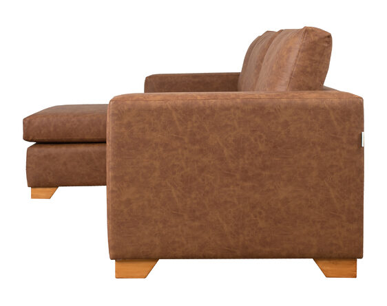 sofá seccional cama izquierdo 1,5 plazas urban cuero sintético terra pro sofá seccional cama izquierdo 1,5 plazas urban cuero sintético terra pro