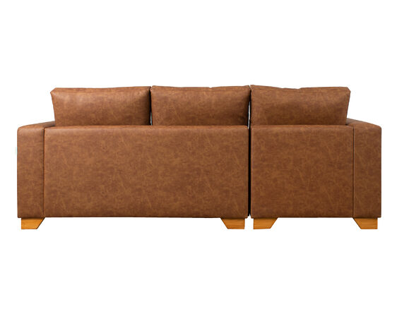 sofá seccional cama izquierdo 1,5 plazas urban cuero sintético terra pro sofá seccional cama izquierdo 1,5 plazas urban cuero sintético terra pro