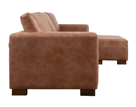 sofá 3 cuerpos mónaco + pouf tela envejecida sofá 3 cuerpos mónaco + pouf tela envejecida