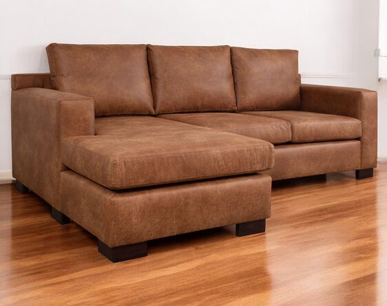 sofá seccional isabella chaise longue izquierdo cuero bonded 70% sofá seccional isabella chaise longue izquierdo cuero bonded 70%