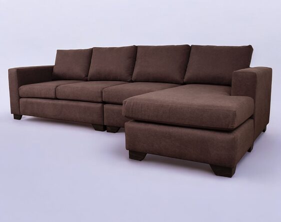 sofá seccional mónaco derecho vv 27 + butaca sofá seccional mónaco derecho vv 27 + butaca