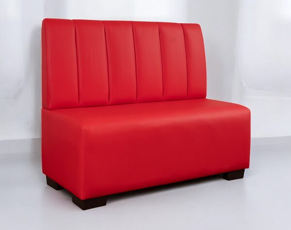 booth restaurant comedor cuero sintetico praga rojo iso photoroom