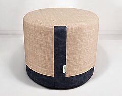 pouf blas bariloche arena y cuero sintetico terra pro azul iso1 photoroom