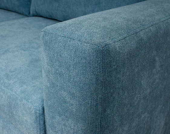 seccional cama izquierdo 2 plazas finesse royal detalle brazo