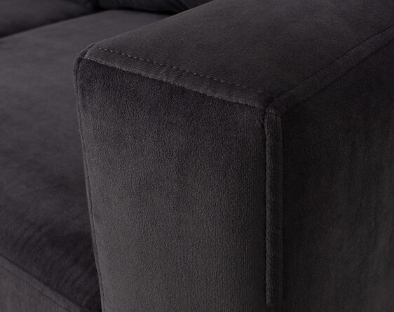 sofá 3 cuerpos henry felpa art