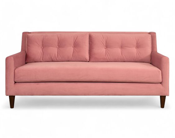 sofá 2 cuerpos modena felpa art