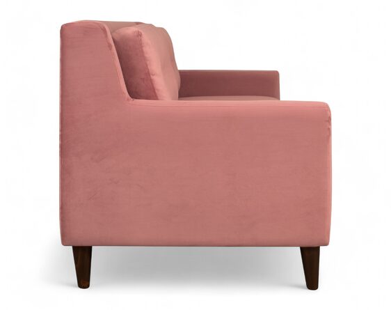 sofá 2 cuerpos modena felpa art