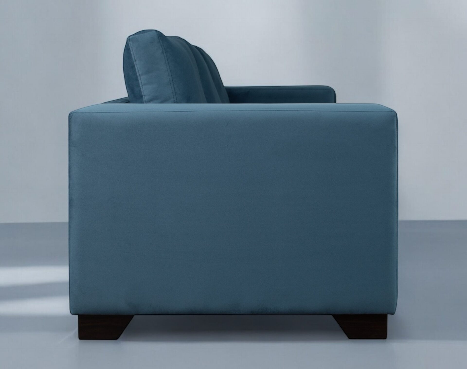 sofa 3 cuerpos modular felpa soft velvet petroleo lateral photoroom