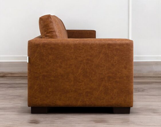 sofá 4 cuerpos mónaco cuero sintético terra pro