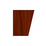 miniatura pata madera importada cedro 7 cm