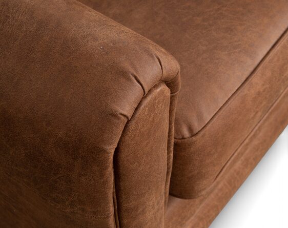 sillÓn cuero bonded 70% whisky brazo