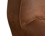 sillÓn cuero bonded 70% whisky detalle costura