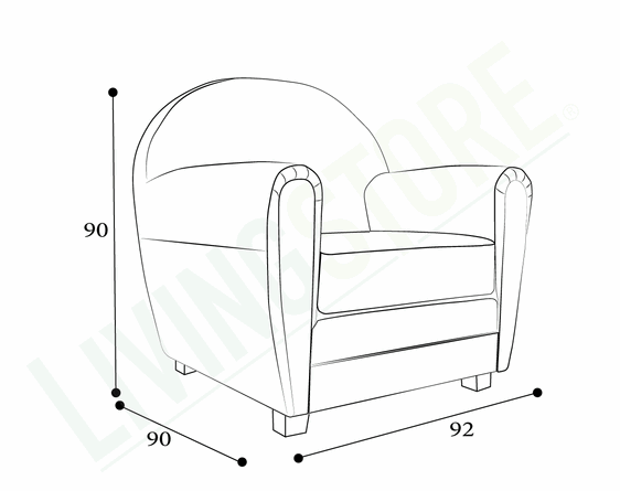 trazo sillón george