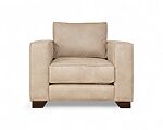 Sillón Mónaco 1 Cuerpo Cuero Bonded 70% Beige