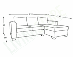 trazo sofa monaco seccional derecho img trazo sofa monaco seccional derecho img